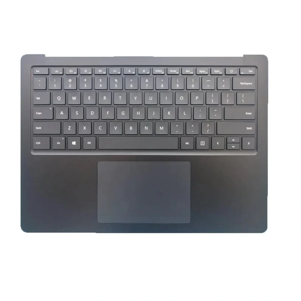 TALTAW Palmrest Keyboard Touchpad for Microsoft Surface Laptop 3 4 5 13.5 Black